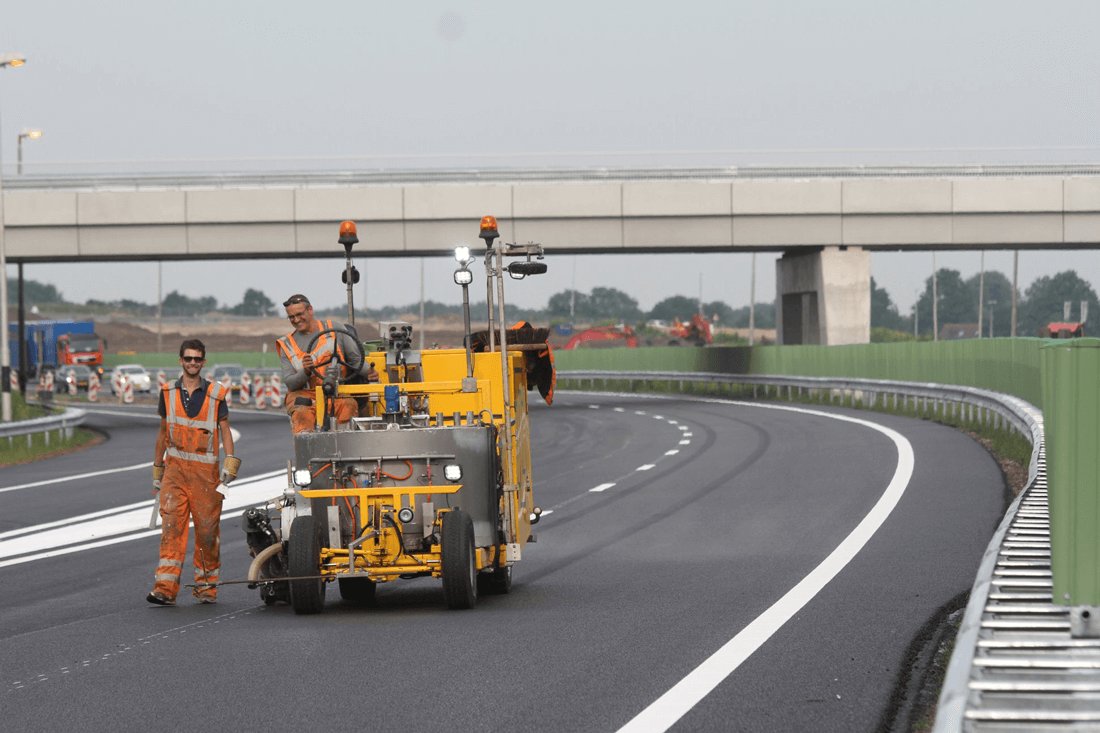 Wegmarkering knooppunt Joure