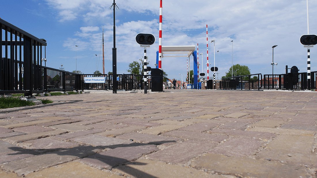 Johan Frisokanaal brug Stavoren